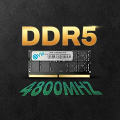EVM 16GB DDR5 Desktop RAM Memory | 4800MHz | PC5-38400 | Long-DIMM | 288-Pin | CL19 | 1.1V Low Voltage | High Speed Performance | Intel & AMD Compatible | 10 Year Warranty (EVMT16G4800U88P)