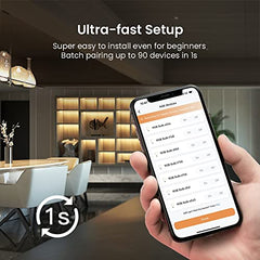 Broadlink Smart Home BLE Starter Kit - Includes 3 Bulbs, 1 Scene Switch and 1 Hub, Uses FastCon Tech, Compatible with Alexa and Google Home