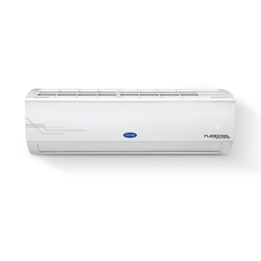 Carrier 1.5 Ton 5 Star AI Flexicool Inverter Split AC (Copper, Convertible 6-in-1 Cooling,Dual Filtration with HD & PM 2.5 Filter, Auto Cleanser, ESTER Exi, CAI18ES5R34F0,White)