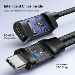 UGREEN Magnetic 2 in 1 USB C to 3.5mm Audio Adapter and Charger with PD 60W