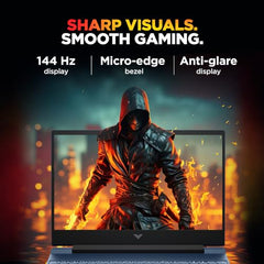 HP Smartchoice Victus, 13th Gen i7-13620H, 6GB RTX 4050, 16GB DDR4(Upgradeable) 512GB SSD, 144Hz, 300nits, 15.6''/39.6cm, Win11, Office24, Mica Silver, 2.3kg, fa2100tx, Xbox Gamepass* Gaming Laptop