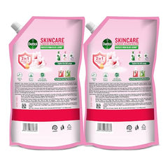 Dettol Liquid Handwash Refill – Skincare Hand Wash- 675ml (Pack fo 2) | pH Balanced | 10x Better Germ Protection