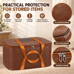 Storite 2 Pack Moisture Proof Nylon Underbed Storage Bag For Clothes Large | (54 x 46 x 28 cm) - BlackRed, Rectangular