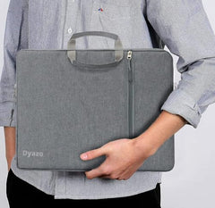 Dyazo Slim 15" to 15.6 Inch Laptop Sleeve, Laptop Cover Case with Handle & Accessories Pocket Universal Compatible for Dell, HP, Lenovo, Asus and All Other Notebook etc. (Grey)