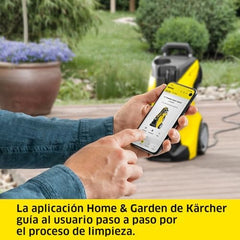 KÄRCHER K5 Power Control High Pressure Washer, 2100W, 145 Bar, 500 L/h Flow Rate, 10m Hose Pipe, Portable, Black