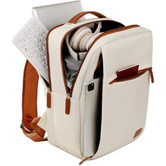 KARRIER 20L Laptop Backpack with USB Charging Port, Lightweight Business Bag with Padded Shoulder Straps for Office, College, Daily Commute & Travel