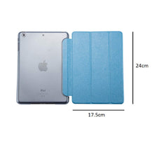 SYGA iPad 2018 Leather Cover iPad air/air2 case Simple Ultra-Thin iPad5/6 Flat case for 9.7 inch Screen(Black)