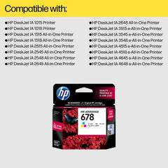 HP 678 Black Original Ink Advantage Cartridge