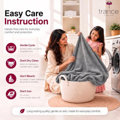 Trance Home Linen Premium 220 GSM+ 72"x36" Single Bed Size Cotton Terry Waterproof Mattress Protector | Elasticated Fitted Non-Toxic Bed Protector | Single Bed Mattresses Cover 72x36 inch, Brown