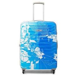 Skybags Trooper Set of 3 (S+M+L) Printed Hard Case Trolley Bags, Green