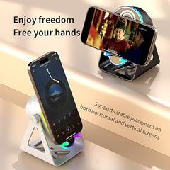 Hounyoln G200 Magnetic Bluetooth Mini Speaker with RGB Lights