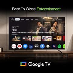 Lumio Vision 7 109 cm (43 inches) 4K Ultra-HD Smart QLED TV FTW1-ADSG