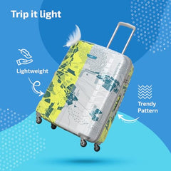 Skybags Trooper Set of 3 (S+M+L) Printed Hard Case Trolley Bags, Green