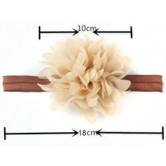 Momisy Headbands Flowers Soft Hairbands for Baby Girls Infants Toddlers- Multicolor-Set of 6