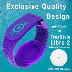 Freestyle Libre Sensor Cover for 1/2 - Protective Activity Shield - No More Patches
