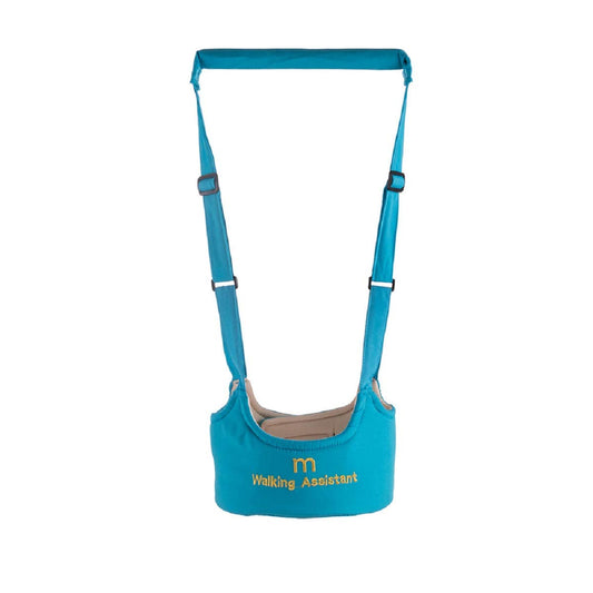 SYGA Handheld Baby Walker with Harness, Adjustable Walking Assistant Helper for Infant Child (Age 6 Months to 24 Months),Stand Up and Learn Walking, Sky Blue