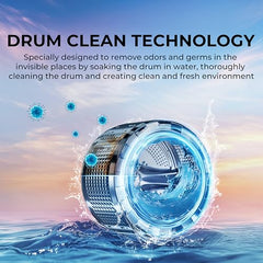 Haier 10Kg, 5 Star, AI Smart Wash, Hygiene Refresh with Inbuilt heater, 525 mm Super Drum, Direct Motion Motor, WiFi Fully Automatic Front Load Washer (EFL120-DM14IEIS8U1 | Dark Jade Silver)
