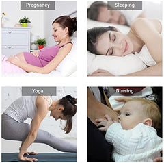 MOMISY Women's Top Open Maternity Nursing Bra Wire Free Lace Cotton Closure Breastfeeding Pregnancy Bra (Peach, 36B)