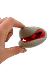 MOMISY Baby Socks Animal Themed, Funny Cartoon Printed Cotton Socks with Shoes - Soft, Non-Slip, and Comfortable Size 12-18M(RedShark-22-23)