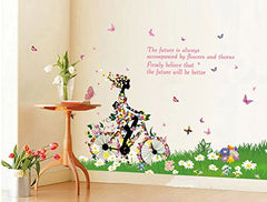 SYGA 3D Bicycle Wall Sticker MJ_FHSU