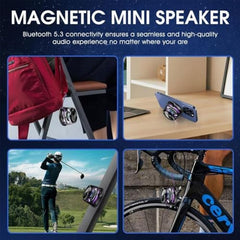 Hounyoln G200 Magnetic Bluetooth Mini Speaker with RGB Lights