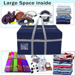 Storite Nylon Extra Large Size 129 L Multipurpose Underbed Storage Bag