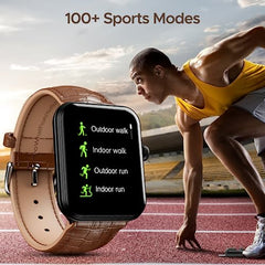 boAt Ultima Regal w/ 2.01”(5.10 cm) Crystal-Clear AMOLED Display, 1000 NITS Brightness,Premium Metal Body, Functional Crown, 100+ Sports Modes, Fitness Smart Watch for Men & Women (Steel Black)