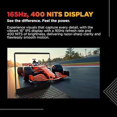 HP Omen Smartchoice, Intel Core Ultra 7 255H, 8GB RTX 5060, 24GB DDR5(Upgradeable) 1TB SSD, 2K, 165Hz, 3ms, IPS, 16''/40.6cm, Win11, M365*Office24, Shadow Black, 2.43kg, am0238tx, RGB Gaming Laptop