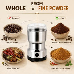 Advency Mini Mixer Grinder 300ml Stainless Steel 200W Motor