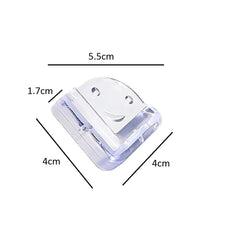 SYGA Set of 16 Transparent C Shape Baby Safety Corner Gaurd Baby Proofing Corner Protector