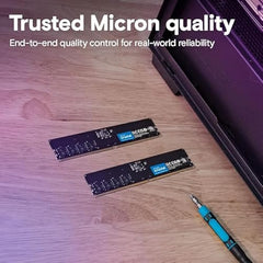 Crucial RAM 16GB DDR5 4800MHz CL40 Desktop Memory CT16G48C40U5