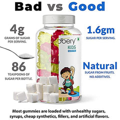 Meadbery Multivitamin Calcium Combo Gummy Bears Glutenfree Formula With Minerals And Vitamins B C D E B12 B6 For Kids Bone Health Growth Kids Bone Teeth Health 30+30 Tasty Gummies