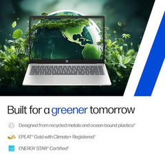 HP Professional 15 Intel Core 3 100U 14th Gen 8GB DDR5 512GB SSD Intel Graphics Windows 11 Pro 15.6 Inch Thin and Light Business Laptop Turbo Silver Copilot Key 1.5kg MS Office 2024