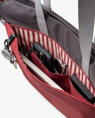 DailyObjects Recycled PET Dual Color Key Tote Bag For Women & Girls | Stylish Ladies Purse for Everyday Essentials | Fits any Laptop Upto 15.6 Inch | Padded Laptop Compartment - (Charcoal-Kelp)