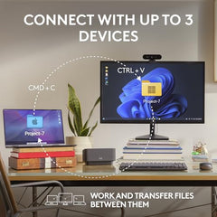 Logitech MX Anywhere 3S Compact Wireless Mouse with Free Adobe Subscription, Fast Scrolling, 8K DPI Any-Surface Tracking, Quiet Clicks, Programmable Buttons, USB C, Bluetooth - Graphite