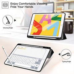 Robustrion Cover for iPad 10.2" 9th 8th 7th Gen Generation Case, OceanBlack