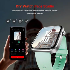 boAt Storm Call 3 w/TBT Navigation, Daily Activity Tracker, DIY Watch Face Studio,700+ Active Modes, 1.83" (4.6 cm) HD Display Fitness Smart Watch for Men & Women(Black Metal)