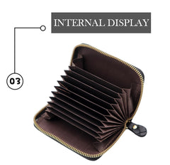 SYGA Simple Card Holder for Women, Large Capacity, Multiple Card Slots All-in-One Wallet