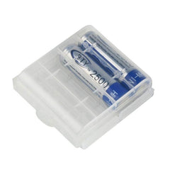 SYGA Set of 50 Plastic Portable AA/AAA 4 Cell Battery Case/Holder Battery Container