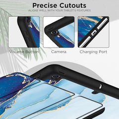 Robustrion Cover for iPad 10.2" 9th 8th 7th Gen Generation Case, OceanBlack