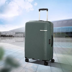 American Tourister Liftoff+ with TSA Lock & 8 Wheel, 3Pc Set (Small +Medium +Large) Hard PP Check-in Suitcase for Travel/Trolley Bag for Travel/Travel Bag with Double Wheel - Spa Blue