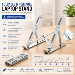 STAR WORK Single Monitor Desk Mount for 13–34” Inch Screens, Heavy Duty Adjustable VESA Monitor Arm with C-Clamp & Grommet Base | Full Motion Tilt & Swivel Rotation (Purple Arm Stand)