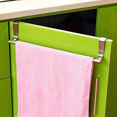 SYGA 36 cm Stainless Steel Kitchen Bathroom Storage Rack Holder Towel Bar Cupboard Hanging Shelf Hanger Chest Storage Organizer