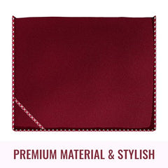 Kuber Industries Clothes Organizer For Wardrobe (Pack of 3 Each) 2-in-1 Combo Storage Organizer For Saree and Blouse - Dress Organizer For Wardrobe - Saree Covers With Zip (Maroon)