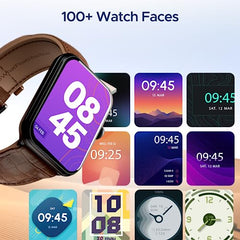 boAt Ultima Regal w/ 2.01”(5.10 cm) Crystal-Clear AMOLED Display, 1000 NITS Brightness,Premium Metal Body, Functional Crown, 100+ Sports Modes, Fitness Smart Watch for Men & Women (Steel Black)