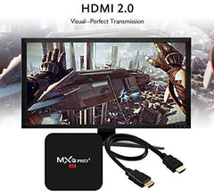 MANYCAST® Mini PC with DDR3 2 GB RAM 16 GB ROM, Android 10.0, RK3318 Quad-Core 64bit Cortex-A53, WiFi 2.4 Ghz,