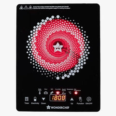 Wonderchef Easy Cook Infrared Cooktop | 2200 Watt Induction Cooktop | LED Digital Panel | Smart Touch Buttons | 2 Year Warranty