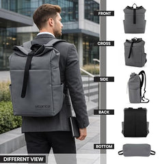 Storite Premium 15.6 Inch Laptop Backpack for Men & Women (Grey)