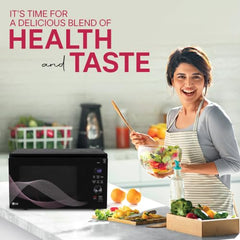 LG 32 L, Convertible Microwave Oven with Air Fry, Charcoal Lighting Heater, Wi-Fi Enabled (MJEN326UHWF, Black, Motorised Rotisserie, 60 Air Fry Recipe, 40 Scan to Cook Recipes & 431 Auto Cook Menu)