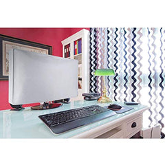 Dorca Monitor Dust Cover for LG 87cm Ultra Wide Curved Gaming LCD Monitor 34WP65C -White